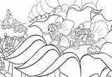 Thumbelina Coloring Pages Popular Getdrawings Getcolorings sketch template