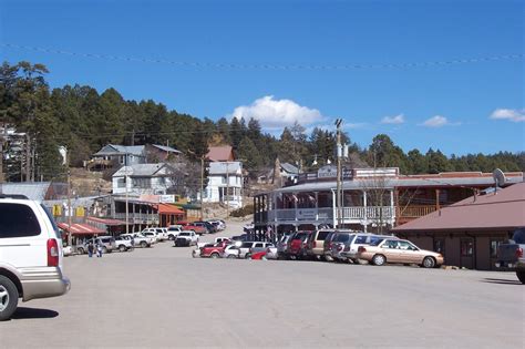 cloudcroft nm downtown in march 2007 photo picture