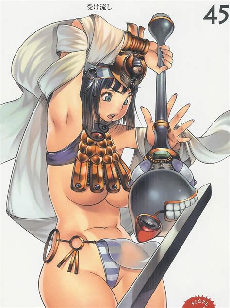 Menace Ancient Princess Menace And Setra Queens Blade Drawn By F S