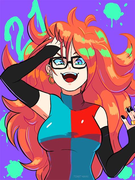 the internet is obsessing over dragon ball s android 21