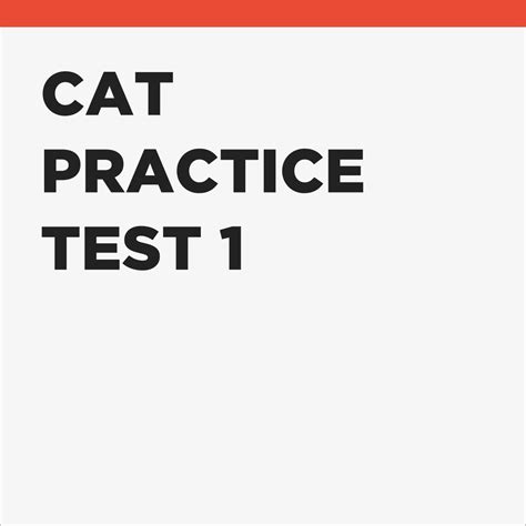 cat practice test  pretest  ideal preparation   cat test