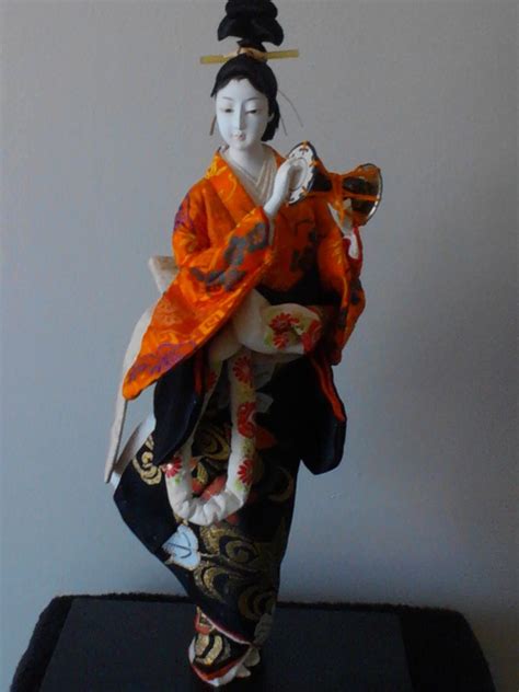 geisha doll  mage hairstyle  early edo period collectors