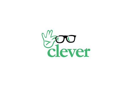 cleverglasses logo design logo cowboy