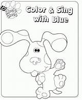 Clues Blues Coloring Pages Blue Fun Clue Kids Numbers Popular Library Clipart Cartoon Coloringhome sketch template