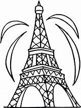 Tower Eiffel Coloring Pages Colouring Clipart Drawing Easy Pisa Outline Cliparts Leaning Kids Getdrawings Sheet Clipartbest Cake Designs Printable Library sketch template