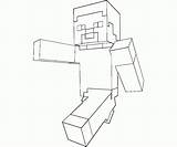Coloring Minecraft Pages Skins Girl sketch template