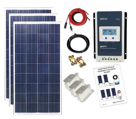 poly solar panel kit vv  mppt controller  energy