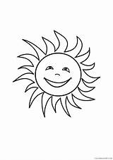 Sun Coloring4free 2021 Coloring Printable Pages Kids Related Posts sketch template
