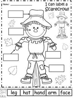printable scarecrow worksheets worksheetocom