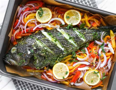 The Best Ever Baked Sea Bass Recipe Paleo Low Carb Gluten Free