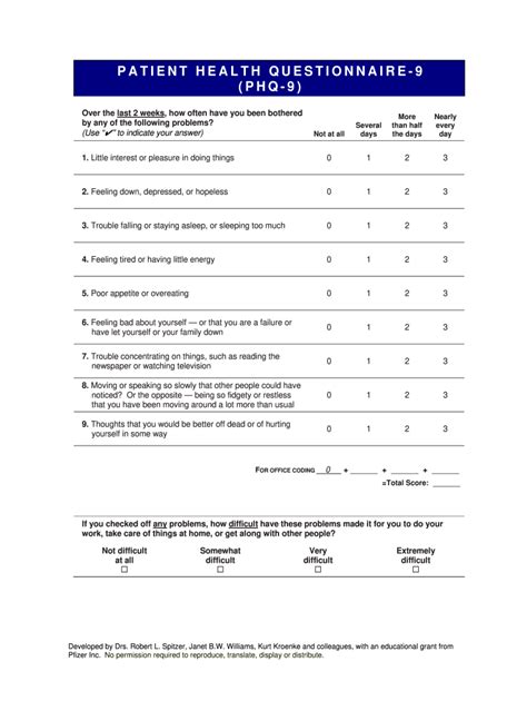 phq questionnaire printable fill out sign online dochub sexiz pix