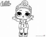 Lol Surprise Coloring Colorare Baby Disegni Punk Bambole sketch template