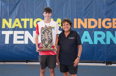 goolagong cawley crowns  nationwide indigenous tennis carnival