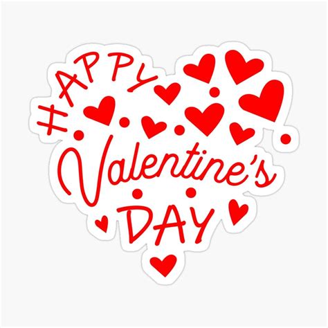 Happy Valentines Day Sticker By Lemoncreations Happy Valentine Happy