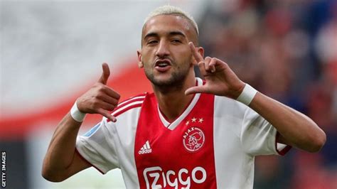 moroccos hakim ziyech wins netherlands footballer   year bbc sport