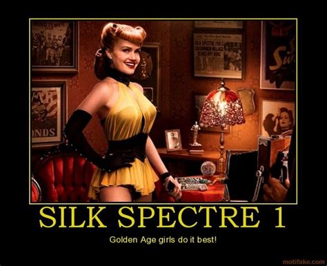 Silk Spectre 1 Watchmen Corschach Alan Moore Silk Spectre Dr Manhattan