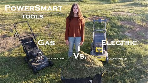 power smart lawn mowers  volt  amp electric   horizontal powered gas