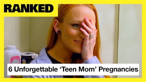 6 ‘teen Mom’ Pregnancies We’ll Never Forget Ft Amber Maci Kailyn