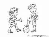 Play Fair Coloring Soccer Printable Sheets Pages Sheet Title Coloringpagesfree sketch template