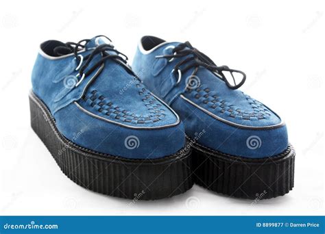blue suede shoes stock image image  shoes footwear