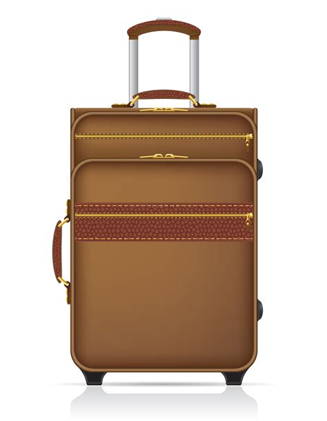 suitcase  travel vector illustration  vector art  vecteezy