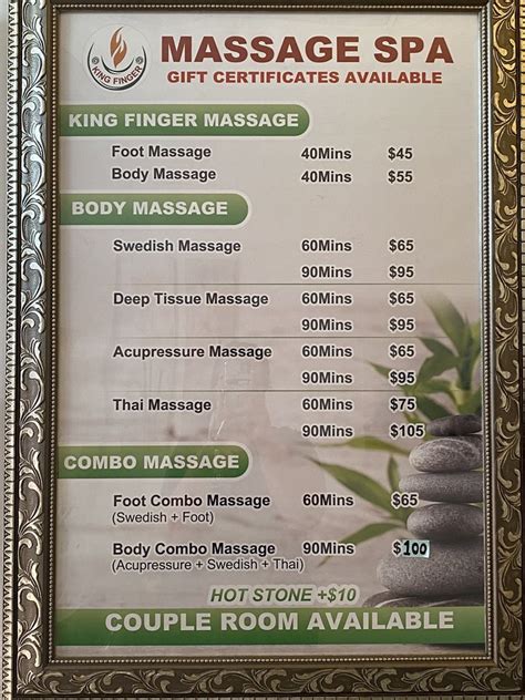 king finger massage spa fort worth roadtrippers