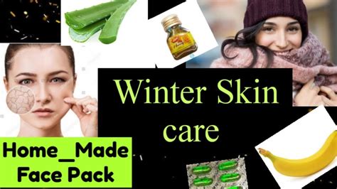 winter skin care pack using home remedies for dry skin glowing skin