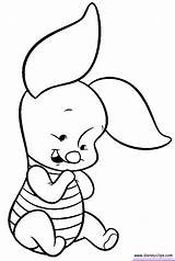 Coloring Piglet Baby Pages Pooh Winnie Piglets Disney Printable Characters Print Drawing Kids Color Pig Colouring Templates Draw Coloringhome Drawings sketch template