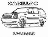 Cadillac Escalade Bmw Colorir Dodge Ice Imprimir Adults Colorironline sketch template