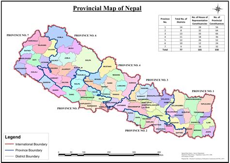 Map Of Nepal With 77 Districts Updated Map Of Nepal With 77 Districts