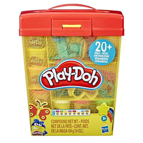 play doh large tools  storage activity set  kids  years      toxic play doh