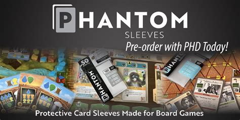 phantom board game sleeves capstone games phd games