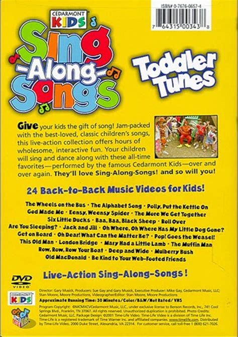sing  songs toddler tunes dvd dvd empire