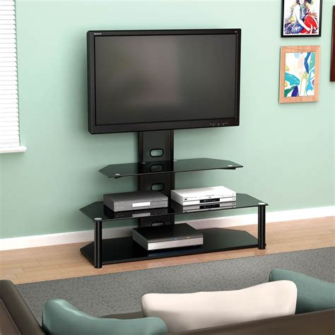 Z Line Designs Aviton Flat Panel Tv Stand With Integrated Mount Media