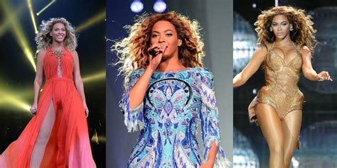 beyonce s best tour costumes
