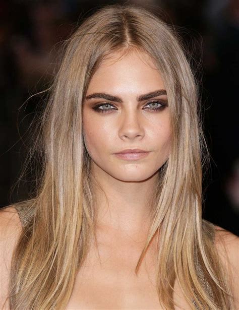 trend this spring nude hair casa and company my style pinterest cara delevingne eyebrow