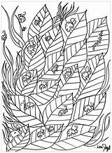 Feuillage Insectes Ladybug Coloriage Farfalle Coccinelles Adultos Insectos Mariposas Insetti Insekten Schmetterlinge Justcolor Coloriages Erwachsene Malbuch Fur Adulti Leaves Leen sketch template