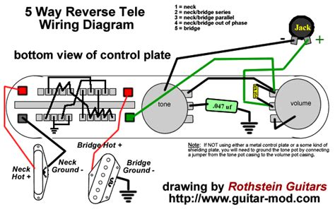 telecaster wiring diagram   switch