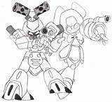 Metabee Coloring Medabots Brass Sketch Pages Online Websincloud Activities sketch template