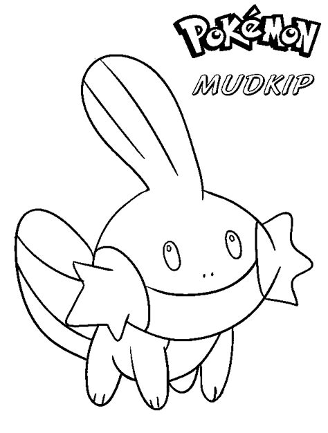 mudkip coloring pages coloring home