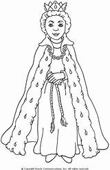Queen Coloring Pages Princess Rogers Neighborhood Mister Colouring Kids Colour Color Drawing Printable Beautiful King School Esther Birthday Pbs Visit sketch template