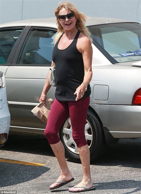Goldie Hawn 72 Beams With Happiness As She Showcases Fit Figure