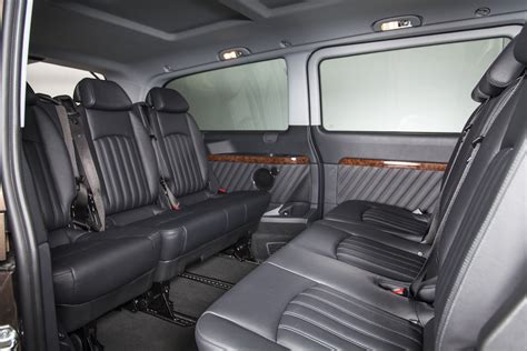 almaty chauffeured  seater mercedes viano luxury passenger minivan