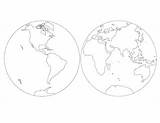 Montessori Geography Continents Flags sketch template