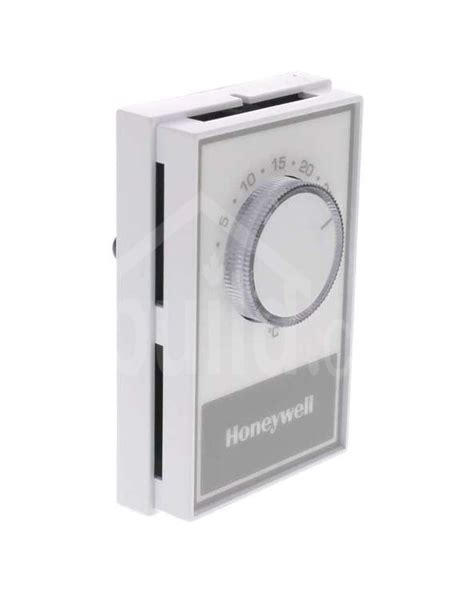 ta honeywell home  voltage spst electric heat thermostat premier white  buildca