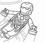 Coloring Pages Male Getcolorings Ironman sketch template