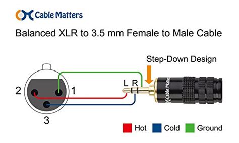 mm stereo jack  xlr wiring diagram craftsler