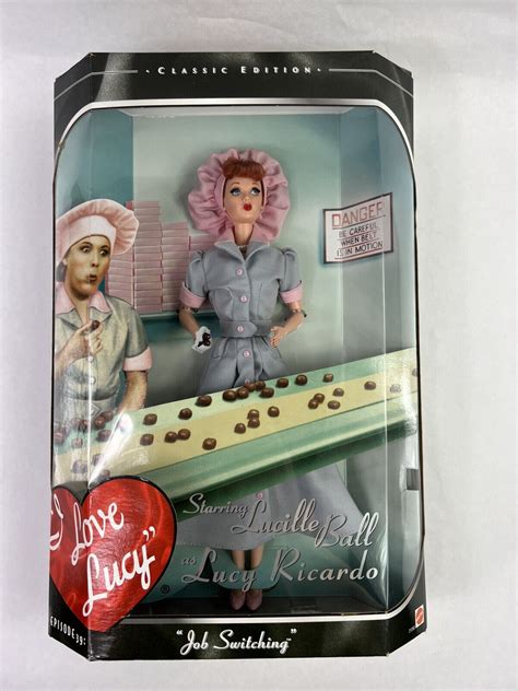 Mattel I Love Lucy Job Switching Classic Edition 1998 Mattel Barbie