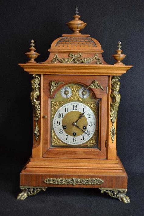 junghans german westminster chime bracket clock