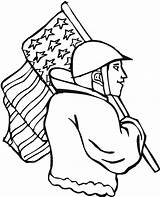 Coloring Veterans Flag Soldier American Celebrating Australia Pages Logo Drawings Choose Board sketch template